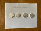 4-One Ounce Silver .999 Rounds.  Sold together as a lot