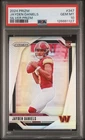 2024 PANINI PRIZM SILVER PRIZM #347 JAYDEN DANIELS ROOKIE RC PSA 10