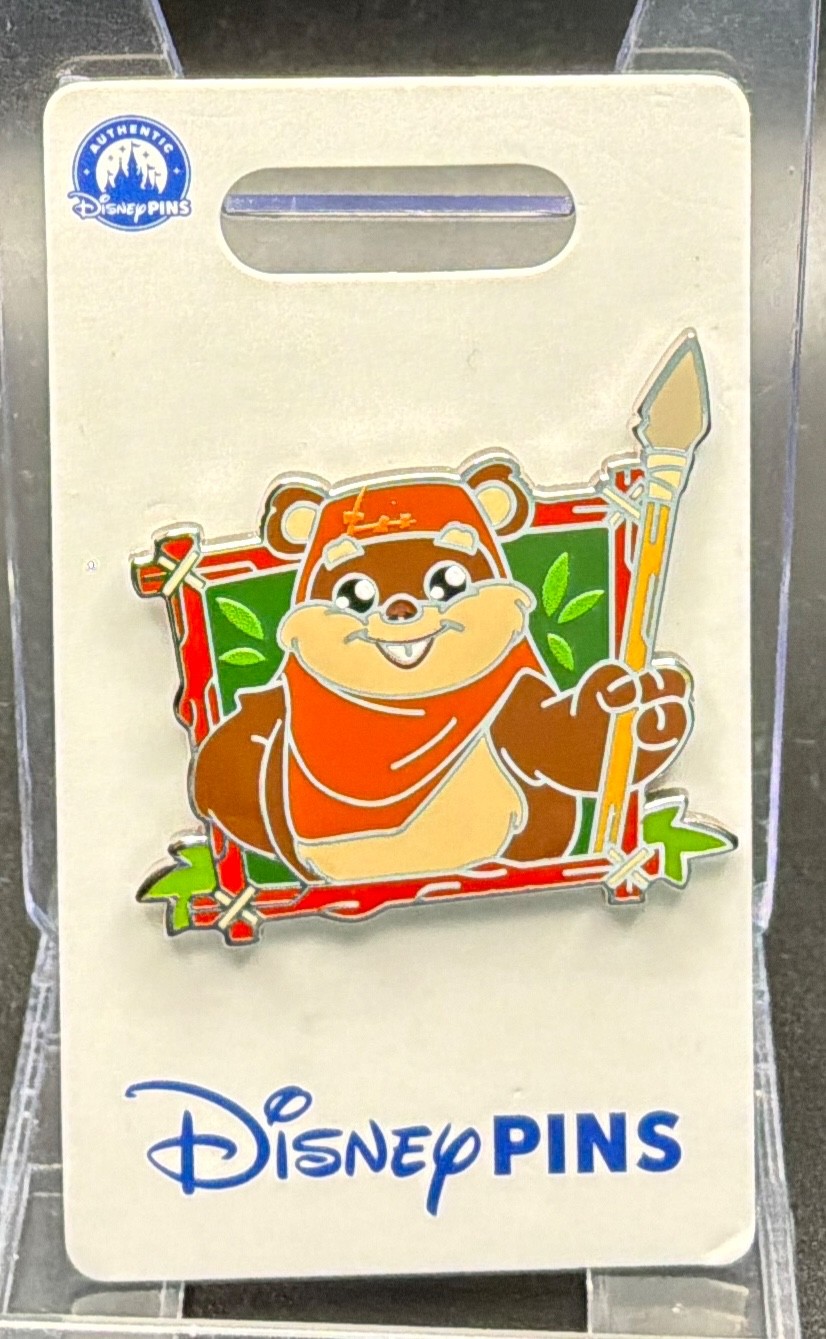 Disney 2026 Star Wars Ewok Wicket W. Warrick OE Pin