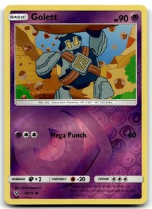 Golett 43/73 Shining Legends Reverse Holo Common