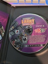 Leisure Suit Larry: Box Office Bust (PS3, 2009) Game Disc & Manual 