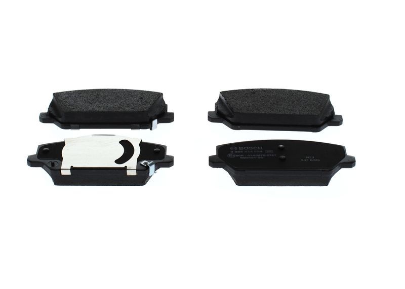 Kit plaquettes de frein BOSCH 0986424954 à haute endurance pour HYUNDAI