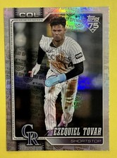 2026 Topps Series 1 Celebration ~ Ezequiel Tovar #136 ~ Opening Day Foil~Rockies