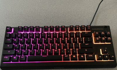 SteelSeries RGB Illuminated Mechanical Keyboard 
