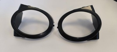M-Tech II front bumper fog light surround caps frames   E46 98-06 m pack only