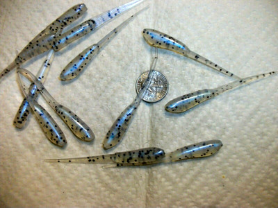 100-2 1/2''CRAPPIE-PANFISH-MINNOW-GRUBS-JIGS-SCENT-bait-lure-stingers-monkey milk