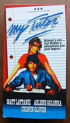 MY TUTOR VHS 1983 Matt Lattanzi, Caren Kaye, Kevin McCarthy VHS 80s Hot