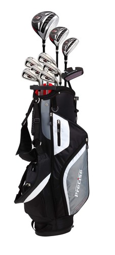 Precise M5 Men's Left Handed 15 Piece Complete Golf Clubs Package Set - 2 Sizes! - Picture 12 of 20