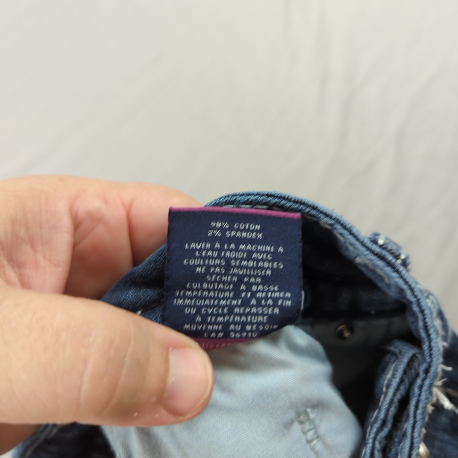 Vigoss Jeans Womens 12 Blue Dallas Slim Boot Cut Western Cowgirl Embroidered