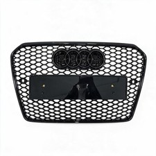 New Honeycomb Grill for A5 / S5 B8.5 2012-2015 Facelift Grille Gloss Black RS5