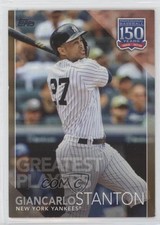 2019 Topps Update Greatest Players 150th Anniversary /150 Giancarlo Stanton 04br