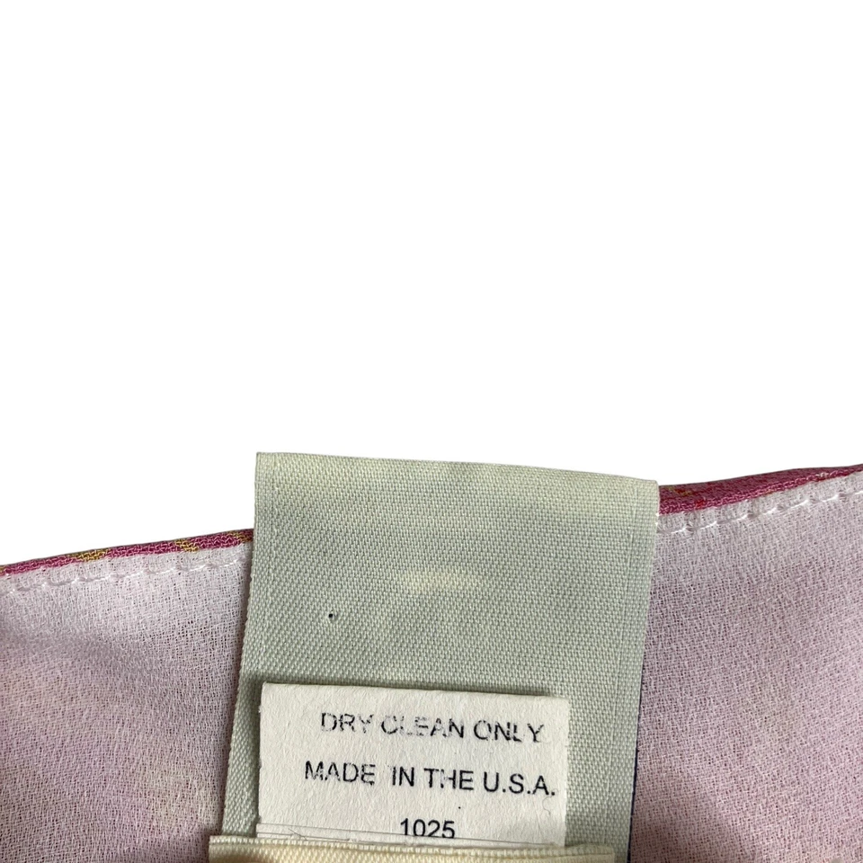 Maxi Vestido Boho Vintage Años 90 Y2K Will's River Co Para Mujer 16 Rosa Paisley Tirantes Foto 4 de 4