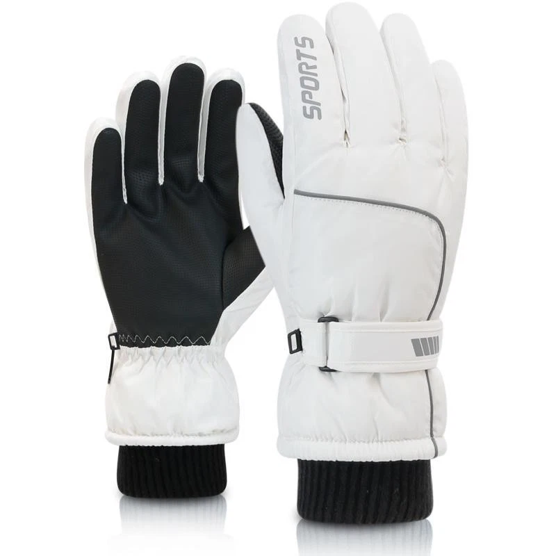 Men's and Women's Professional Winter Warm Skiing Gloves, Warm Snow Gloves, Wate