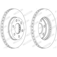 2x Bremsscheibe vorne für Iveco Daily 3 4 5 6 | 26238854