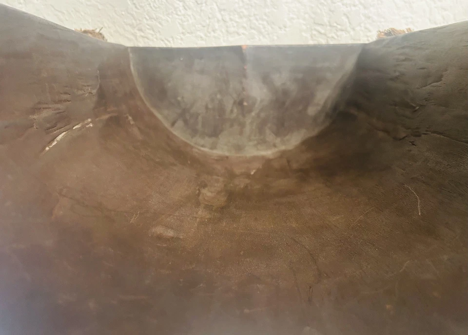 Beautiful Borneo, Kenyah Dayak Intricate Carved Wood Ba', Baby Carrier w/ Straps - Image 4 of 4