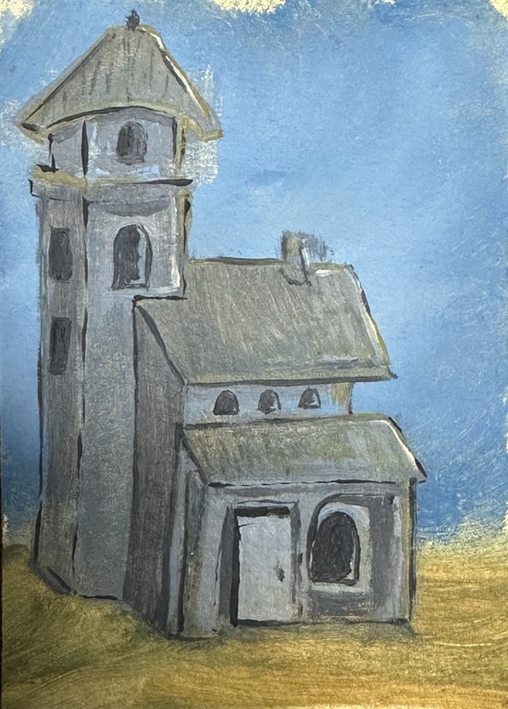 ACEO Original Oil Landscape Painting