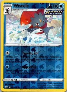 Weavile 031/198 Reverse Holo Chilling Reign