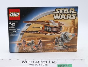 #4478 Geonosian Fighter 100% Complete W/ Box + Manual Lego 2003 Star Wars