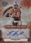 2025 Bowman's Best University - Carson Beck #BOA-CBE