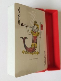 Nintendo Trump Playing Cards Virtual Boy VB Mario's Tennis Novelty [Unopend]