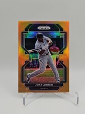 2022 Panini Prizm #155 Jose Abreu Gold /100 Chicago White Sox Baseball