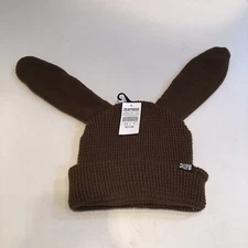 A.LAB Kevan Bunny Beanie Brown One Size