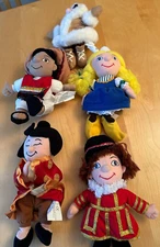 DISNEY SMALL WORLD CHINA ALASKA ENGLAND MEXICO HOLLAND BEAN BAG BEANIE LOT 5