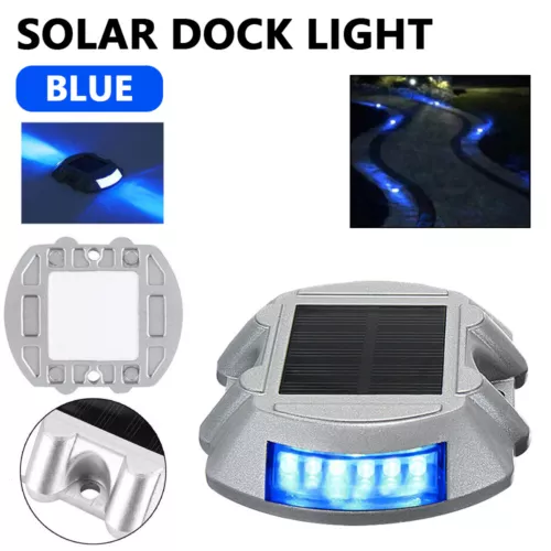 12LED Solar Driveway Light Deck Pathway Lights Solar Dock LED Light Safety Light - Picture 14 of 19