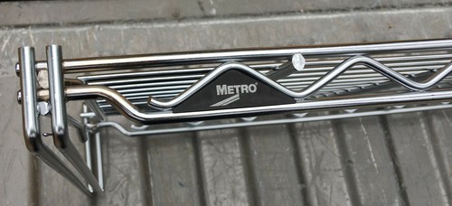Metro Gridwall Wire Shelf 24 x 12 smartwall grid wall FGS1224K3 dd9636 smart - Picture 2 of 4