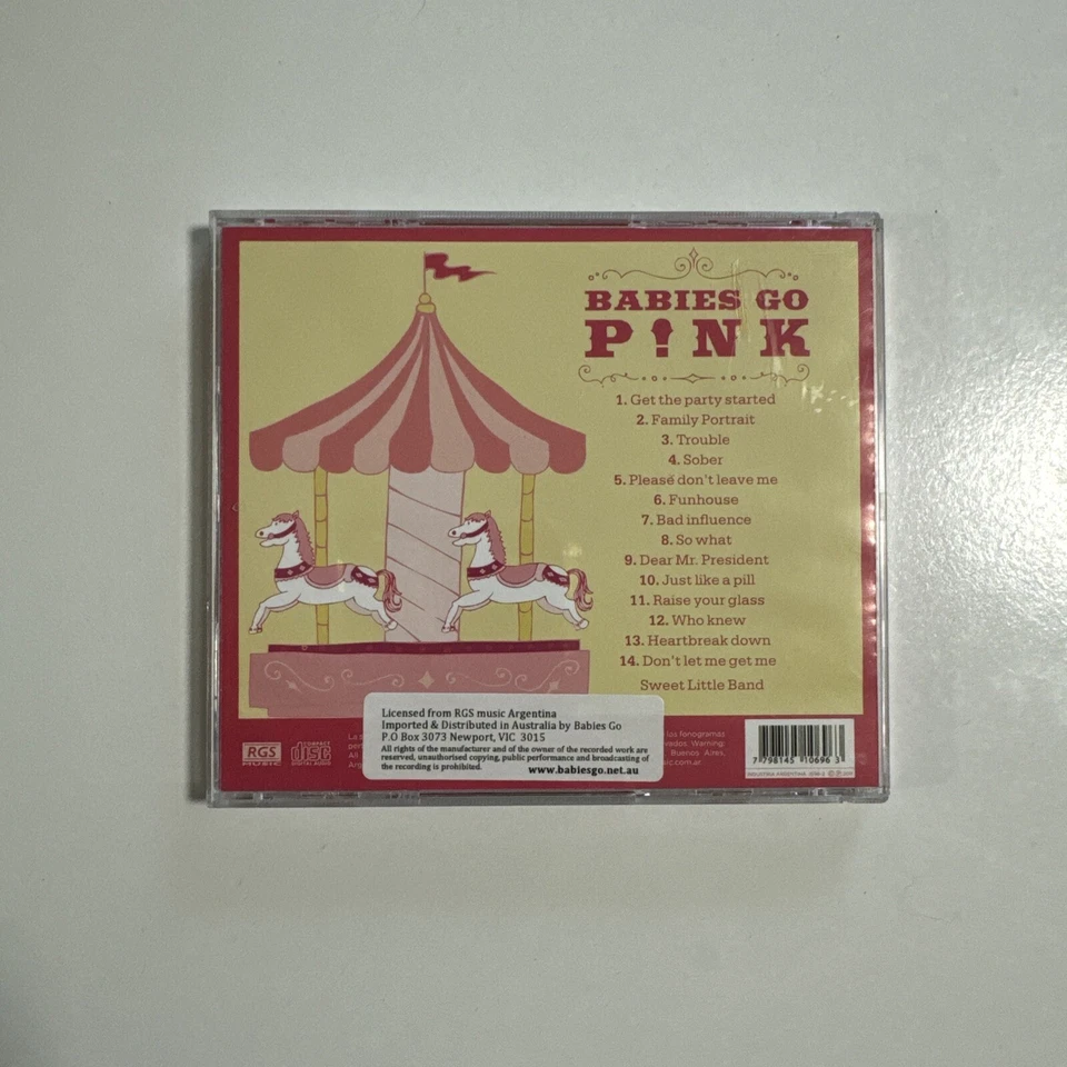 Babies Go Pink P!Nk * by Sweet Little Band (CD - 2011) - Image 2 of 4