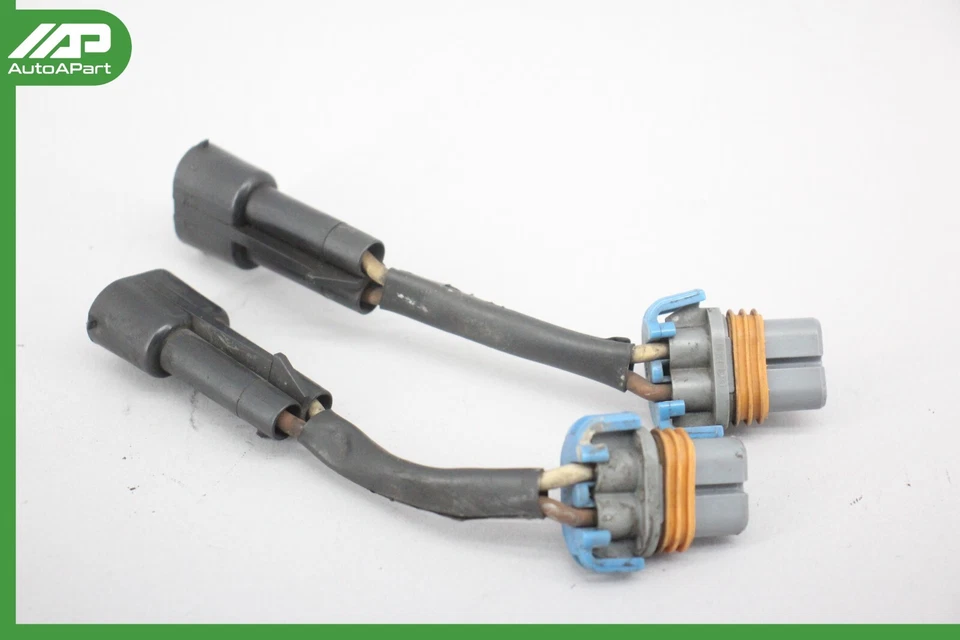 ✅ 03-09 Mercedes Benz W209 CLK500 W211 E55 E63 AMG Fog Lamp Light Cable Pair OEM - Image 4 of 4