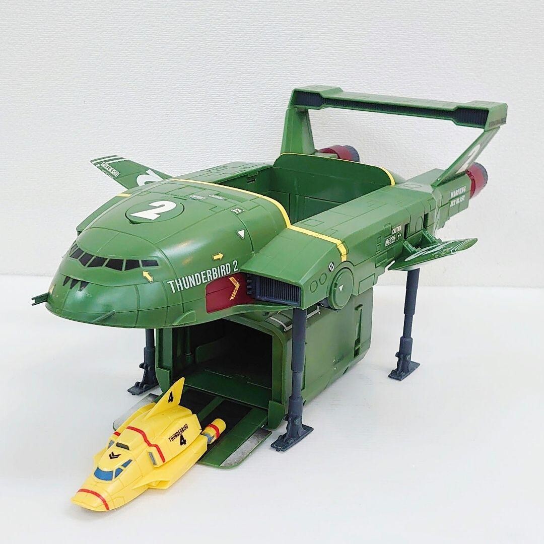 THUNDERBIRDS ARE GO DX THUNDERBIRD 2 & 4 Aircraft Toy with Mini