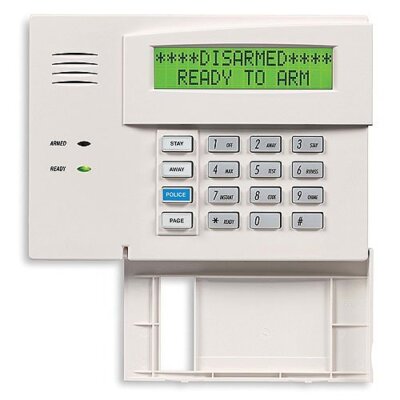 Honeywell Alarm Keypad Manual Honeywell 6160RF Resideo Ademco