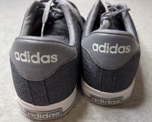 Adidas Sneakers Neo Cloudfoam Low Top Schnürung grau Turnschuhe Größe 8,5 - Bild 4 von 8