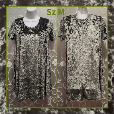 Womens Olive Green Crushed Velvet Dress Size M | eBay Womens Olive Green Crushed Velvet Dress Size M | eBay