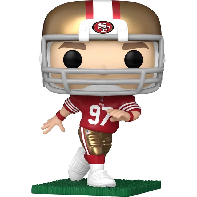 NICK BOSA Funko Pop! NFL Vinyl Figure #297 San Francisco 49ers  + Protector