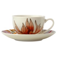 Maxwell & Williams II0082 Espressotasse Mit Untertasse Waratah Porzellan