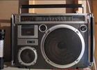 VINTAGE BOOMBOX JVC RC-550JW RADIORECORDER  EL DIABLO ***SELLING IN PARTS***