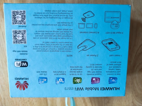 Huawei E5573S-320 3G und 4G Mobiles WLAN - Weiß (Entsperrt) - Bild 3 von 5