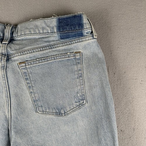 Abercrombie Fitch Jeans Women’s 36x30 31/12r Blue Denim The Baggy Low Rise - Picture 16 of 21