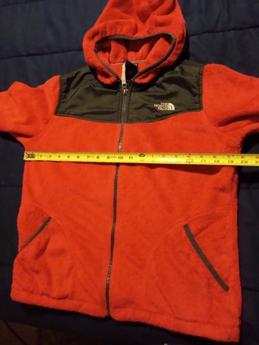 The North Face Jacket Girls XL Fleece Coat Fuzzy Sweater Hiking Outdoors Youth - Picture 2 of 5