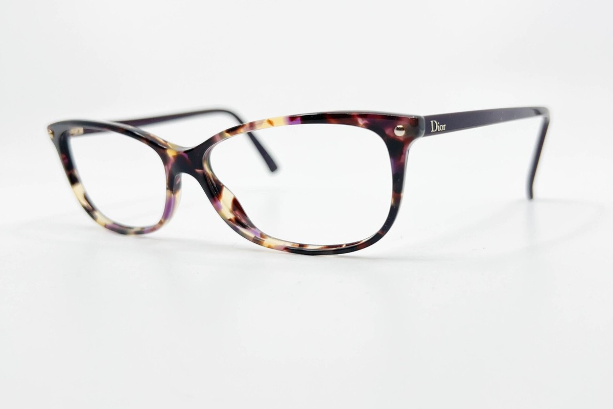 Christian Dior Eyeglasses Frames Womens Tortoise Brown