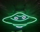 Alien Neon Light Sign 17" Lamp Beer Wall Party Pub Display Glass Poster Ux47