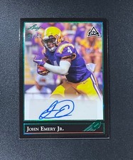 2021 Leaf JOHN EMERY JR. Rookie Auto /35 @DC22