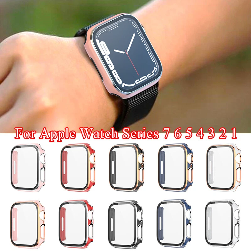 For Apple Watch Series 7 6 5 4 3 2 1 Ultra Thin 360 Display
