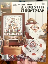 WE WISH YOU A COUNTRY CHRISTMAS Jeremiah Junction  cross stitch chart Leaflet