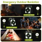 Solar Powered Fan Solar Fan 4 Speed Adjustable Type C Charging For Fishing