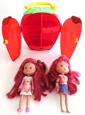 2003 STRAWBERRY SHORTCAKE 2 Dolls  Fashion Doll CASE CLOSET