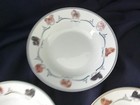 3 DANBURY MINT dinnerware RIMMED SOUP BOWLS pomeranian dog NEVER USED! EXCELLENT — photo 3