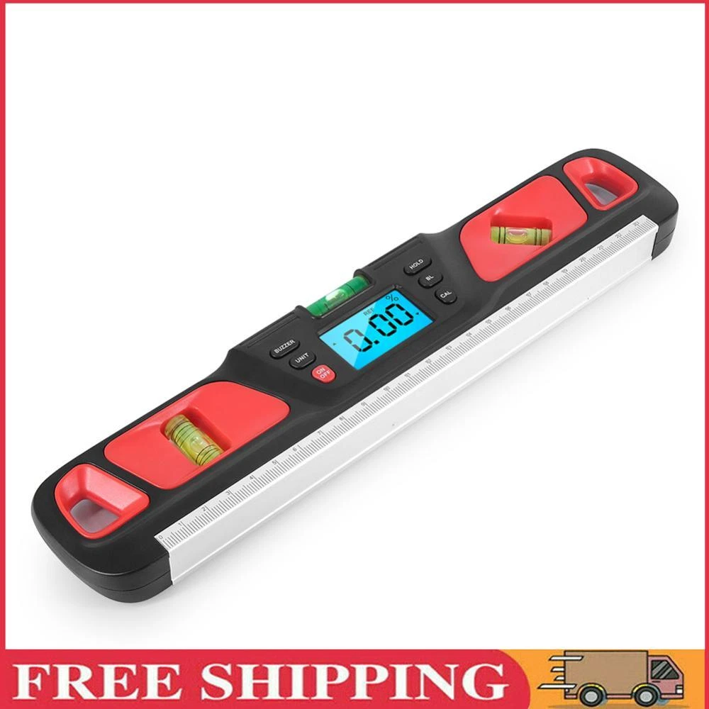 400mm Digital Protractor Level 360 Degree Angle Finder for Railway